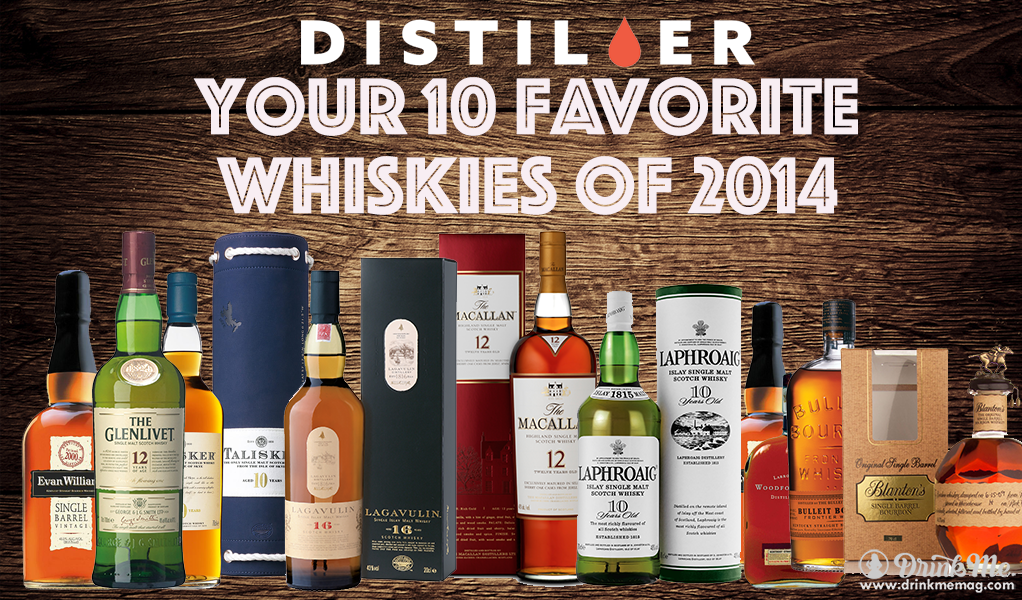 Drink Me Magazine Best Whiskies of 2014