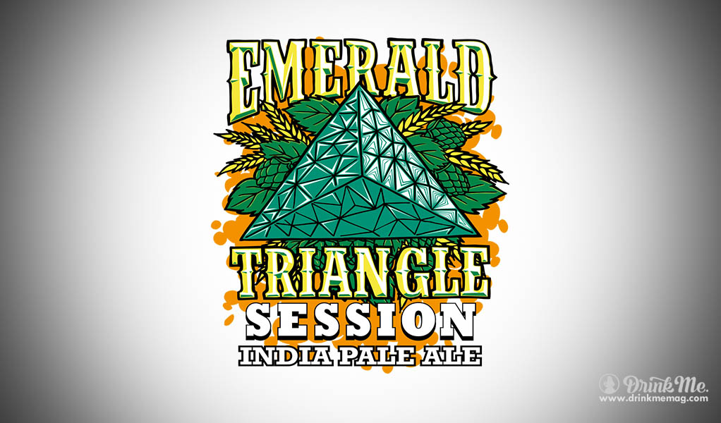 Eel  River Brewing Drinkmemag.com Drink Me Emerlad Session Triangle India Pale Ale IPA