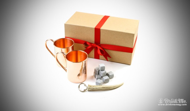 Mixologist gift box antler opener copper mug drinkmemag.com drink me
