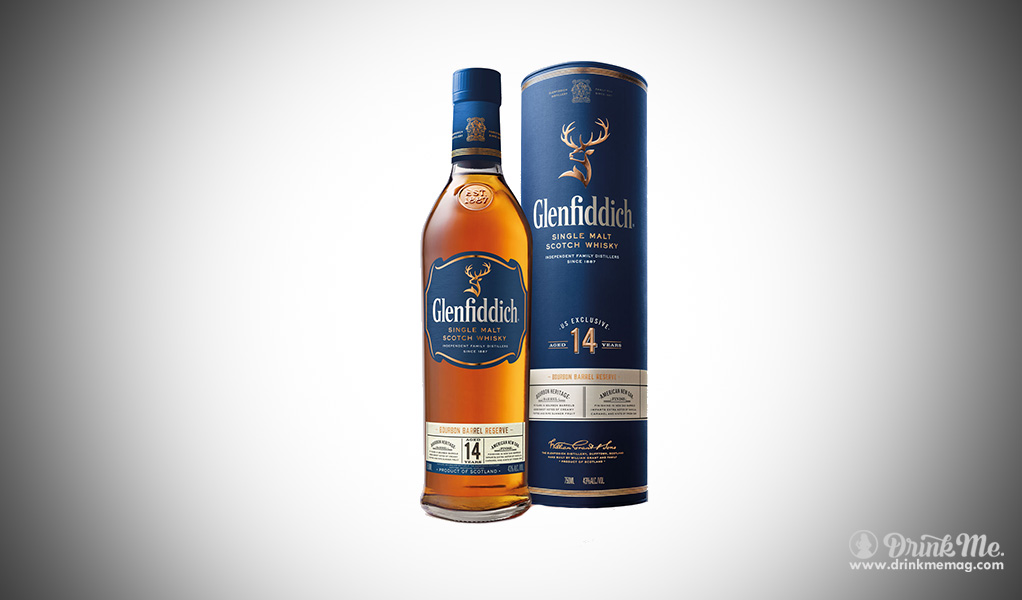 Glenfiddich Scotch Whiskey 14 Year Glenfidditch drinkme.com drink me