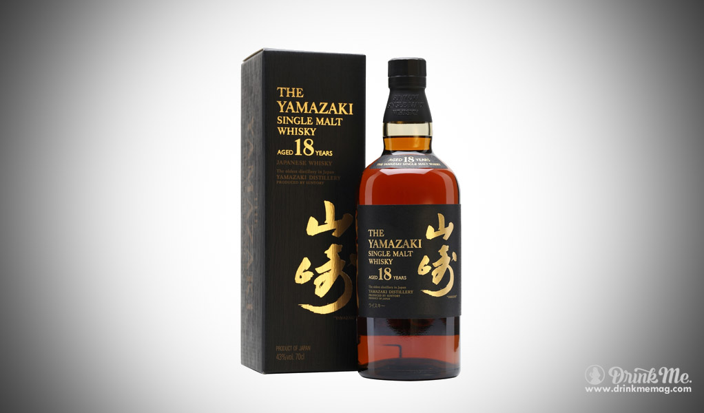 Yamazaki 18 year whisky beam suntory japanese whisky drinkmemag.com drink me