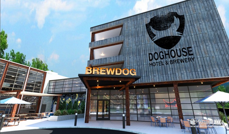 The Dog House Exterior drinkmemag.com drink me Brew Dog Hotel