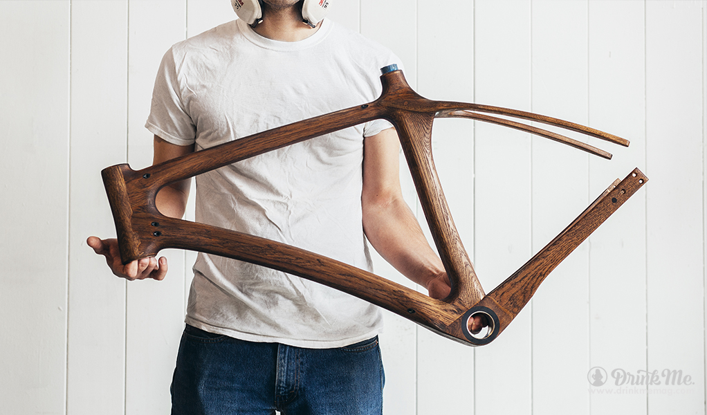 Bike Wooden Frame drinkmemag.com drink me Glenmorangie X Renovo Collaboration