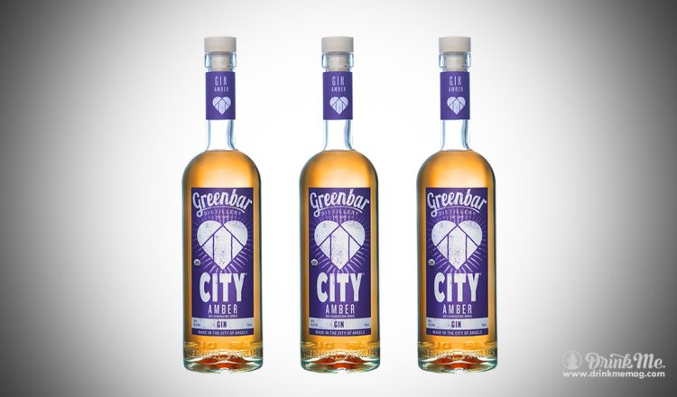 City Amber Gin drinkmemag.com drink me Greenbar Distillery Campaign