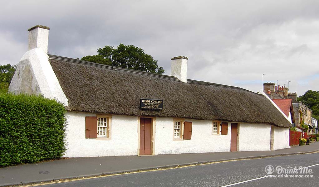 Burns Cottage drinkmemag.com drink me Burns Night