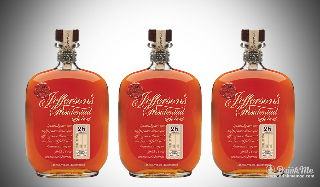 Jefferson's Presidential Select 25 Years old drinkmemag.com drink me Top Bourbon over $150