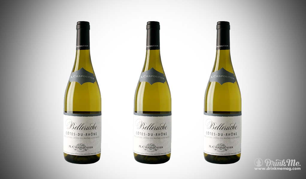M. Chapoutier Côtes du Rhône Belleruche Blanc 2016 drinkmemag.com drink me Valentine Wine
