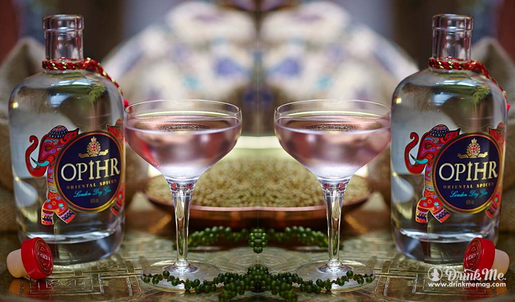 Opihr_Oriental Spiced Gin Path of the Rose cocktail