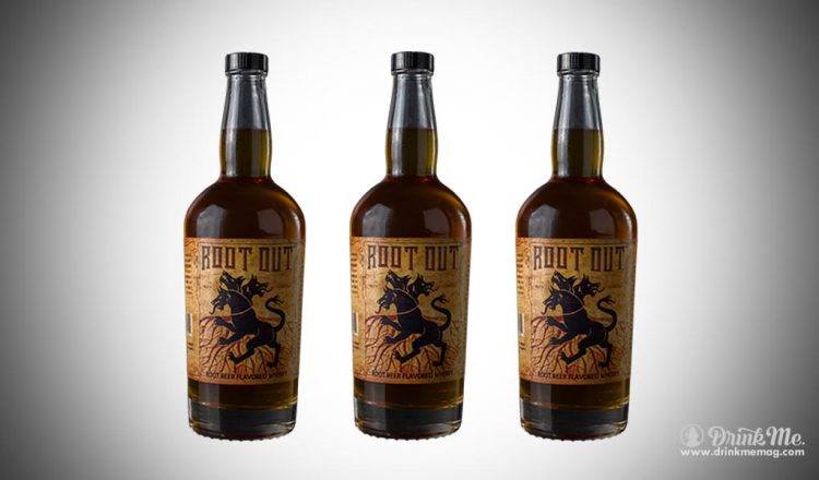 Root Out Root Beer Flavored Whisky drinkmemag.com drink me Root Out Root Beer Flavored Whisky